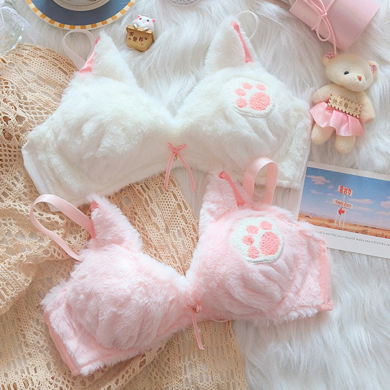 Cute cat plush underwear   HA1292