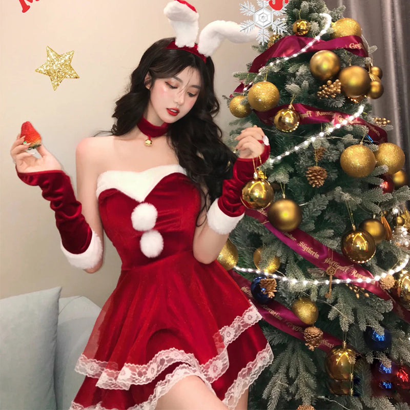Bunny Girl Christmas Dress HA1033