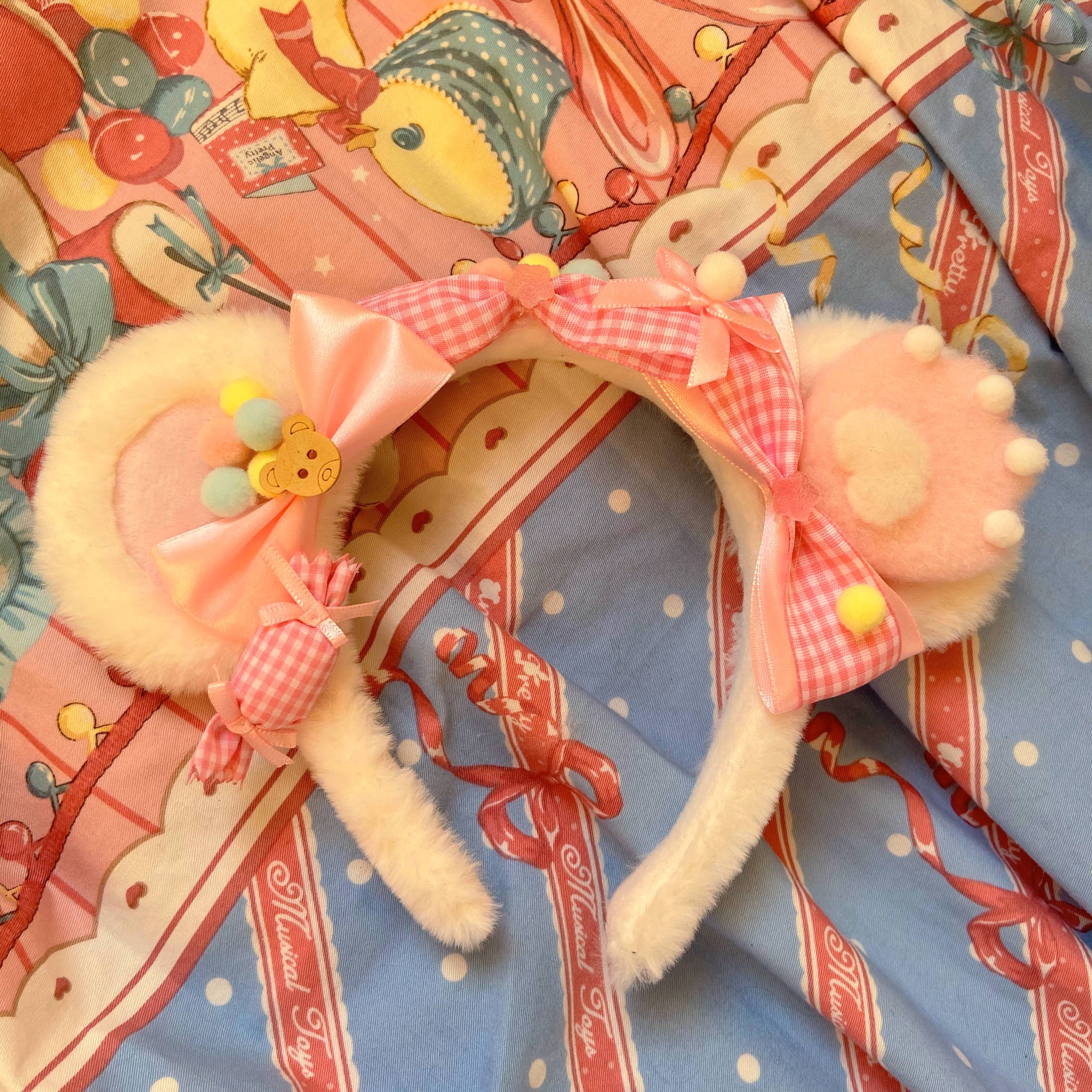 Lolita cute sweet plush headband    HA0770