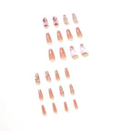 Pearl Heart Nail Patch   HA00129