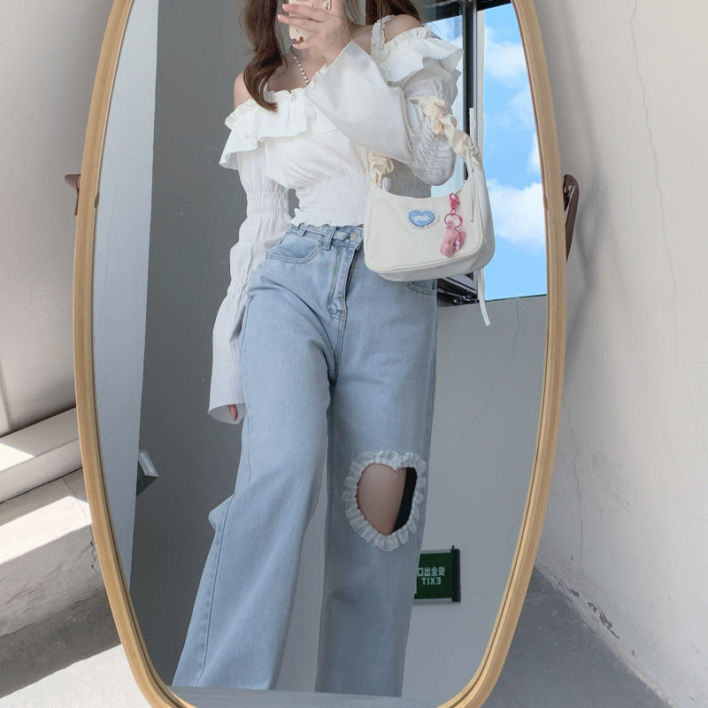 Straight Casual Jeans HA0975