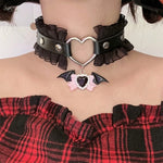 Love Lace Rhinestone Choker   HA1679