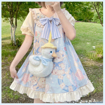 Plush Little Yellow Duck Bag   HA0523