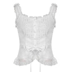 Girl stitching camisole top  HA1571
