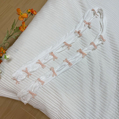 Flocked bow sunscreen sleeves   HA1929