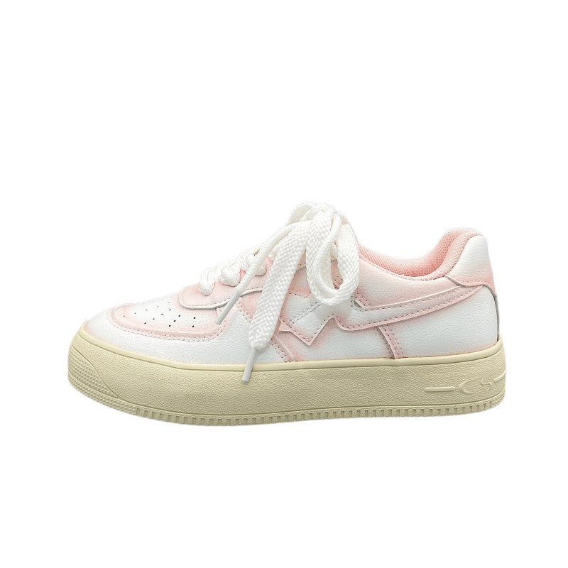 All match platform white shoes  HA1636