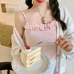 Strawberry Embroidered Camisole   HA0426