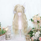 Natural water ripple long curly wig  HA1448