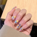 Butterfly Flower Nail Art   HA0221