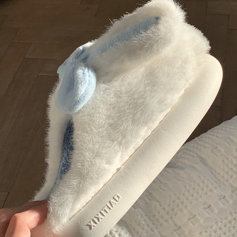 Cute Rabbit Cotton Slippers   HA1336