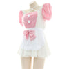 Pink and White Plush Home Set   HA0586