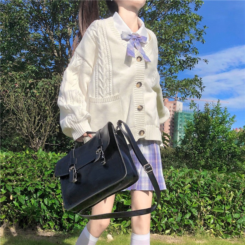 Sweater knitted cardigan jacket   HA1294
