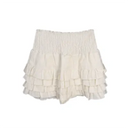 Apricot Pleated Cake Dress  HA2126