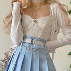 Floral Panel V-Neck Camisole   HA0688