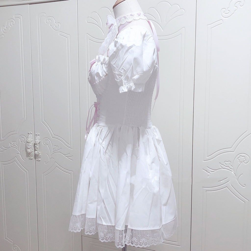 Lolita little white dress HA0987