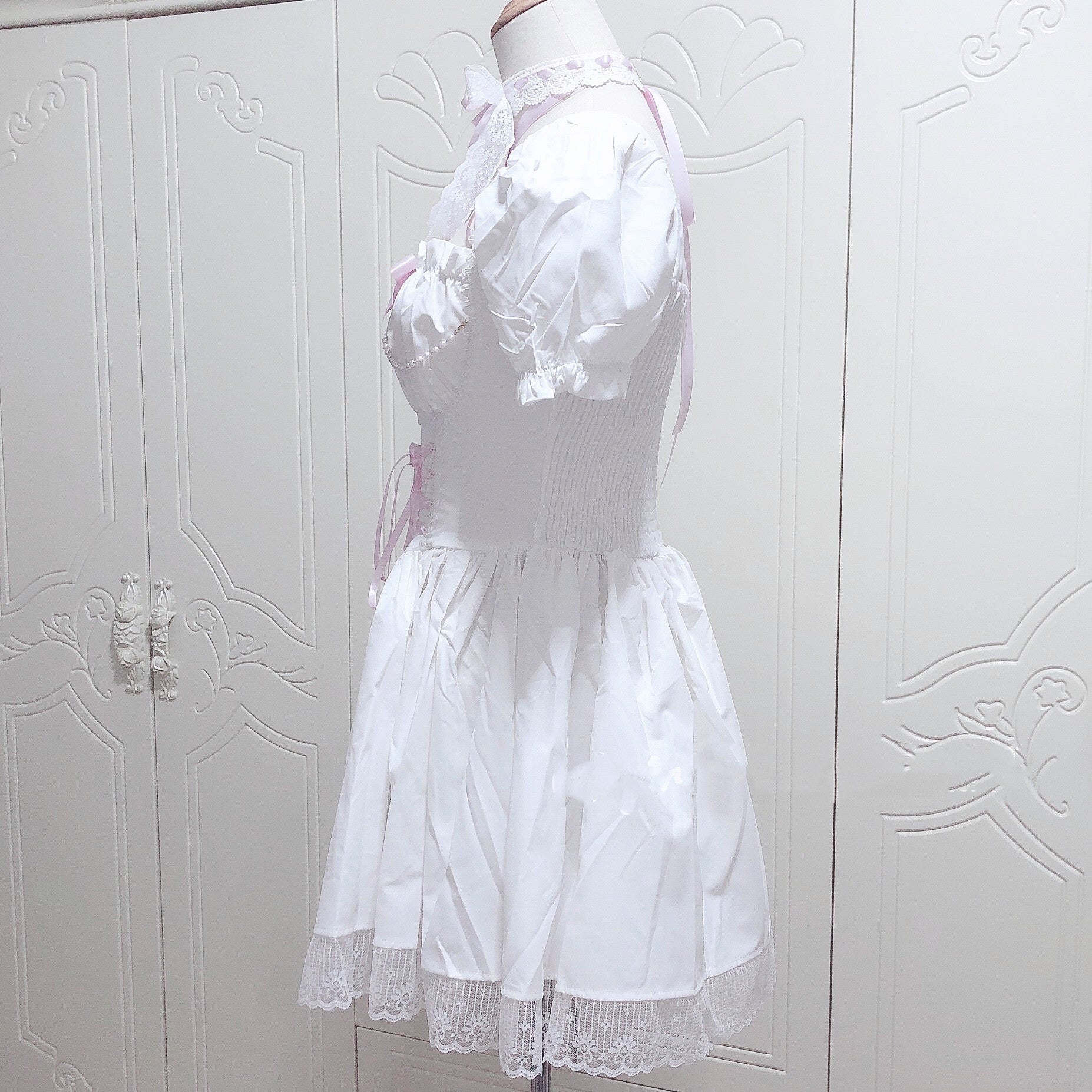 Lolita little white dress HA0987