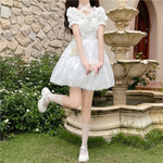 White Lace dress HA0957