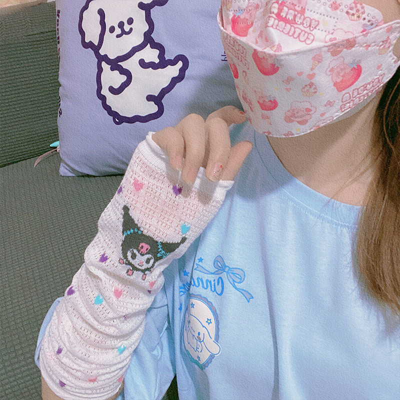 Cute Breathable Sunscreen Ice Sleeves   HA0428