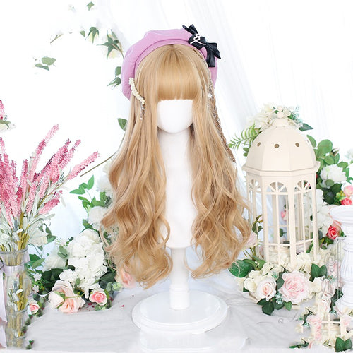 Natural curly long hair    HA1246