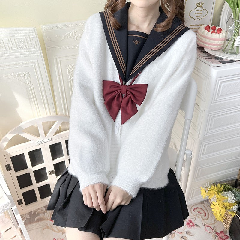 Knitted cardigan sweater coat   HA1539