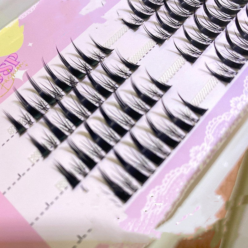 Little devil segmented false eyelashes    HA0652