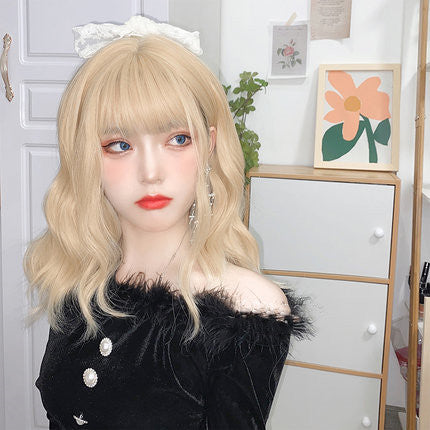 Everyday Blonde Wavy Long Curls  HA0160