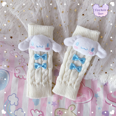 Bowl Lolita wool knitted glove  HA0739