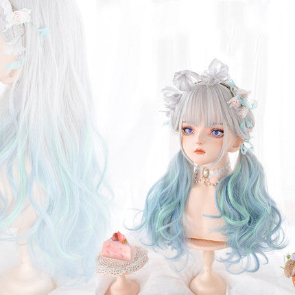 Dyed gradient lolita big waves    HA0412