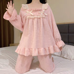 Sweet and cute coral fleece home clothes   HA1144