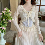 Fairy romantic cardigan small vest short coat   HA1088