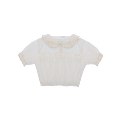 Lace pearl neckline lolita inner wear   HA1519