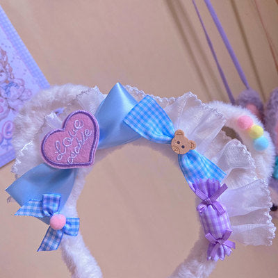 Lolita bear ear sweet hair band   HA0762