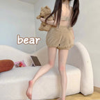 Plush pajamas bandeau set   HA1728