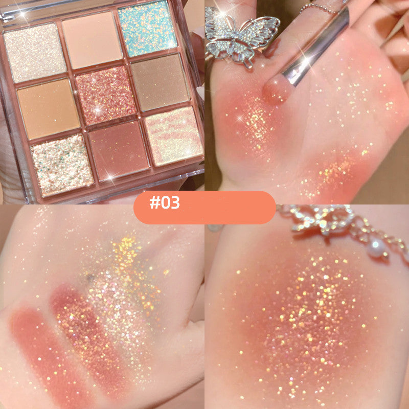 9 color dream eye shadow HA0013