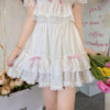 Sweet White Cake Skirt A-Line Skirt  HA0642