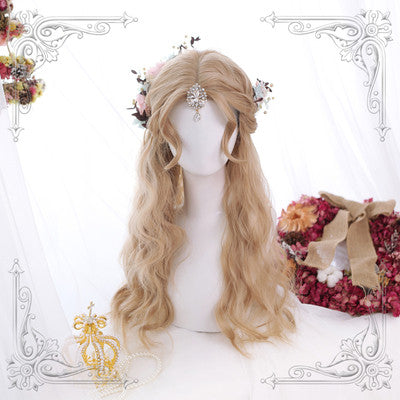 Daily soft girl long curly hair  HA0463