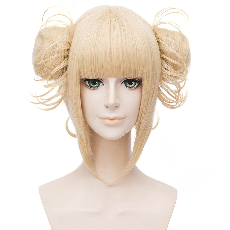 Milk blonde cos wig   HA0712