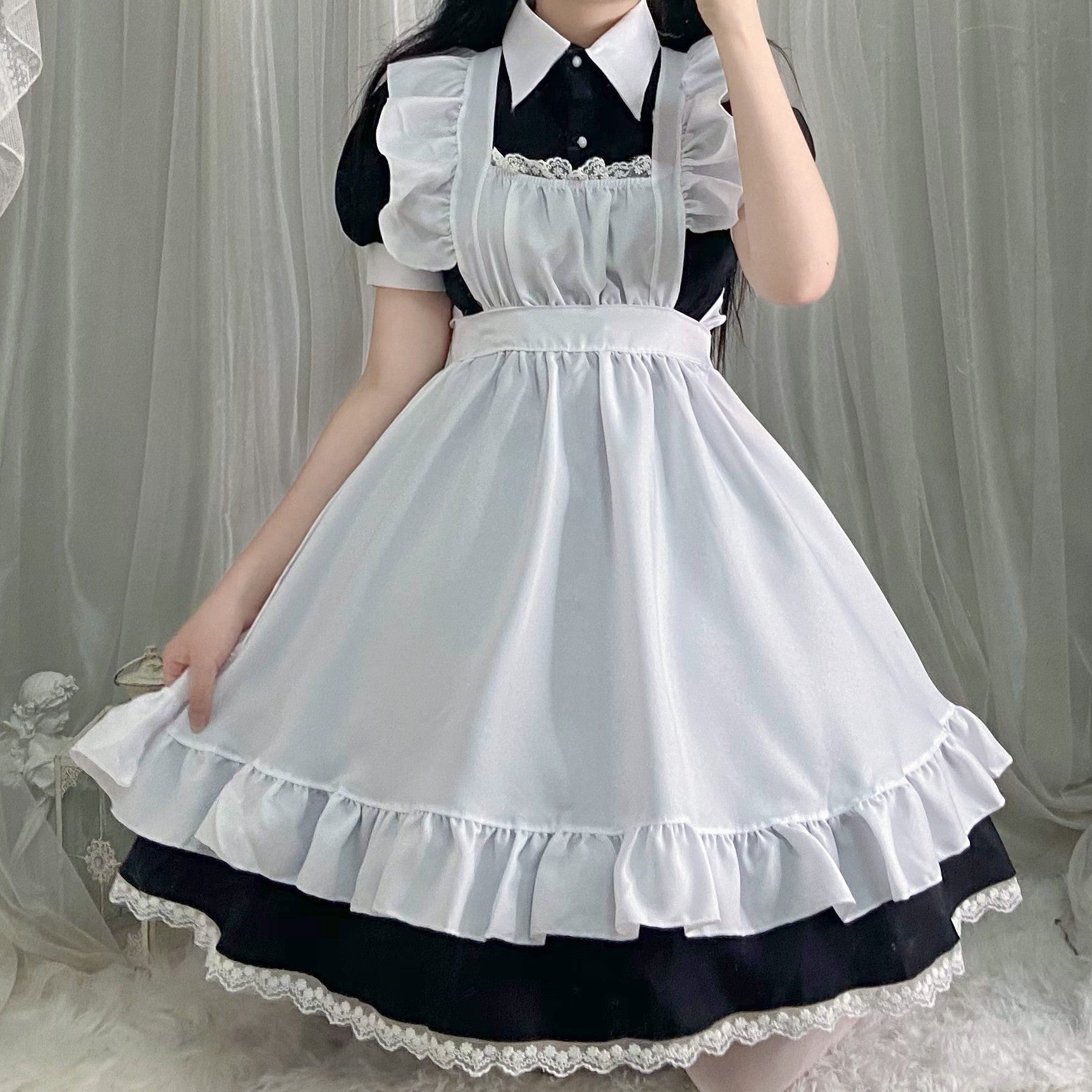 Cute maid dress set   HA1439