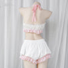 Bow bloomers tube top set    HA0703