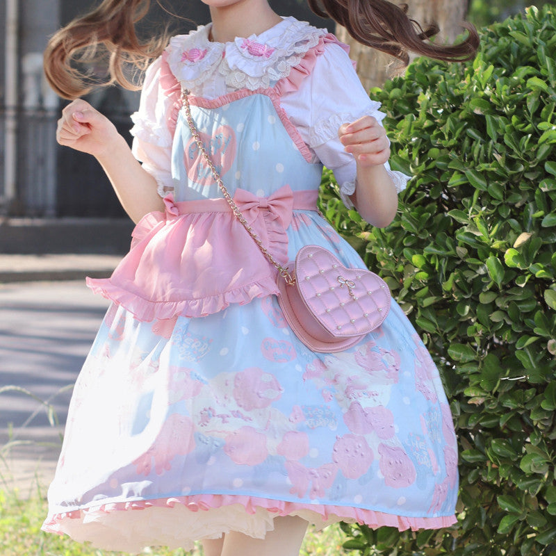 Lolita dress all-match top  HA0746