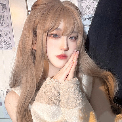 Daily big wavy long curly hair   HA0147