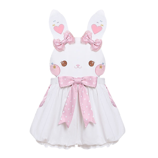 Rabbit overalls shorts HA0913 – hanaesbusiness