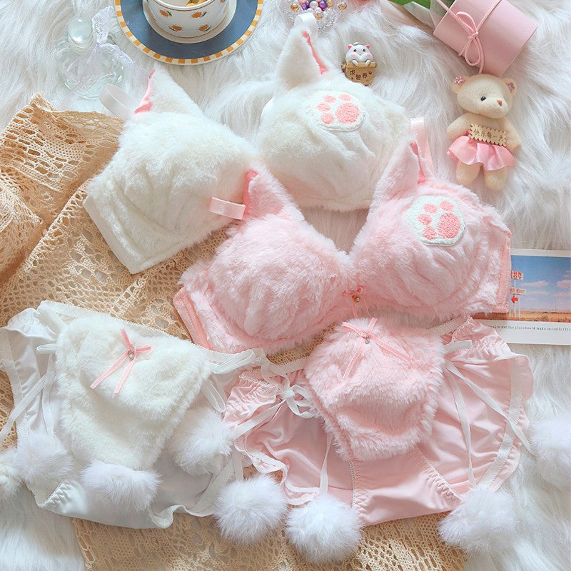 Cute cat plush underwear   HA1292