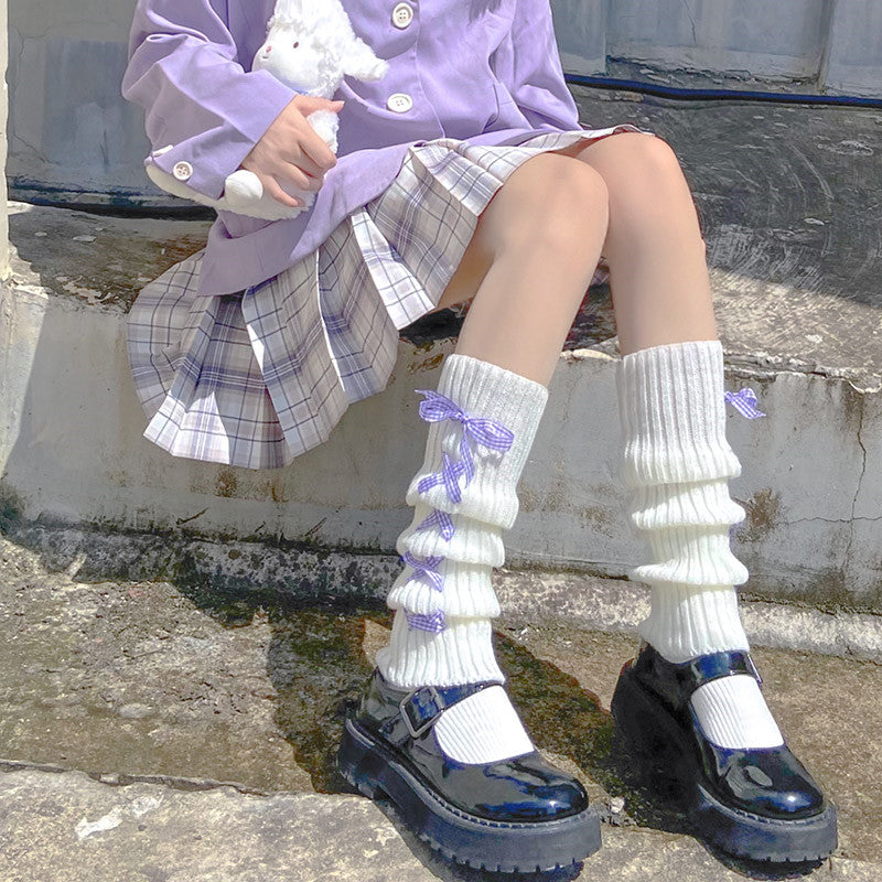 Cute cross strap stockings   HA0370