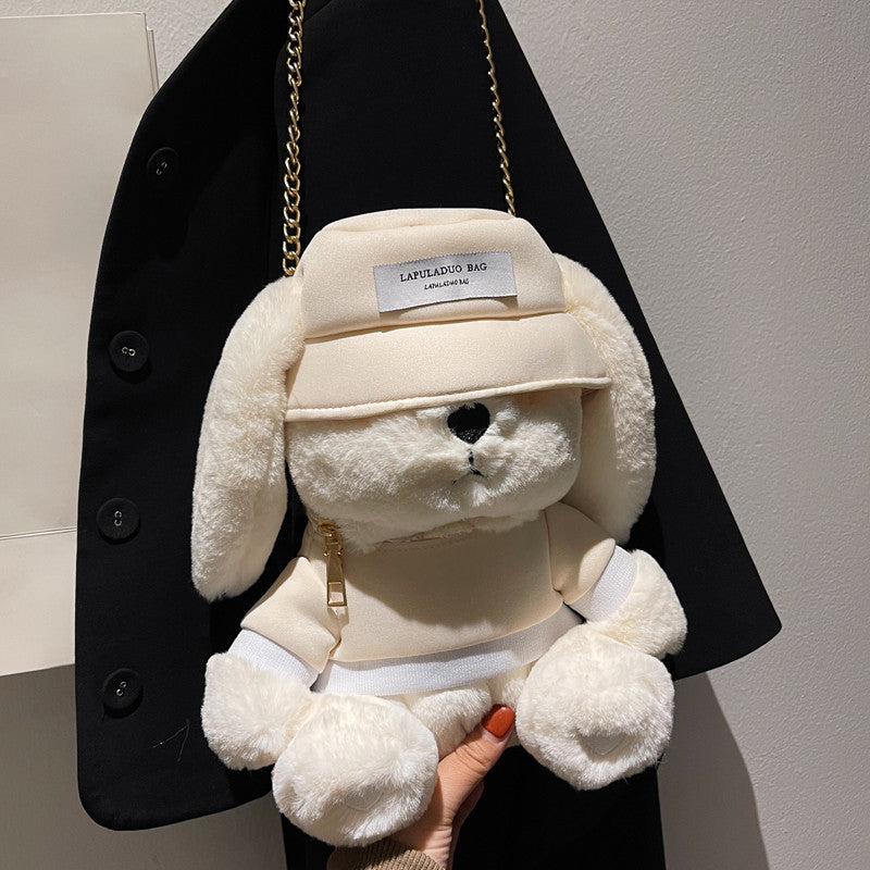 Plush cute bunny bag  HA1207