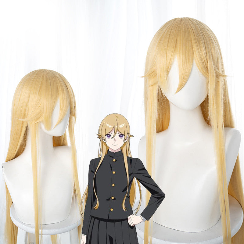 Anime cos blonde wig   HA0268