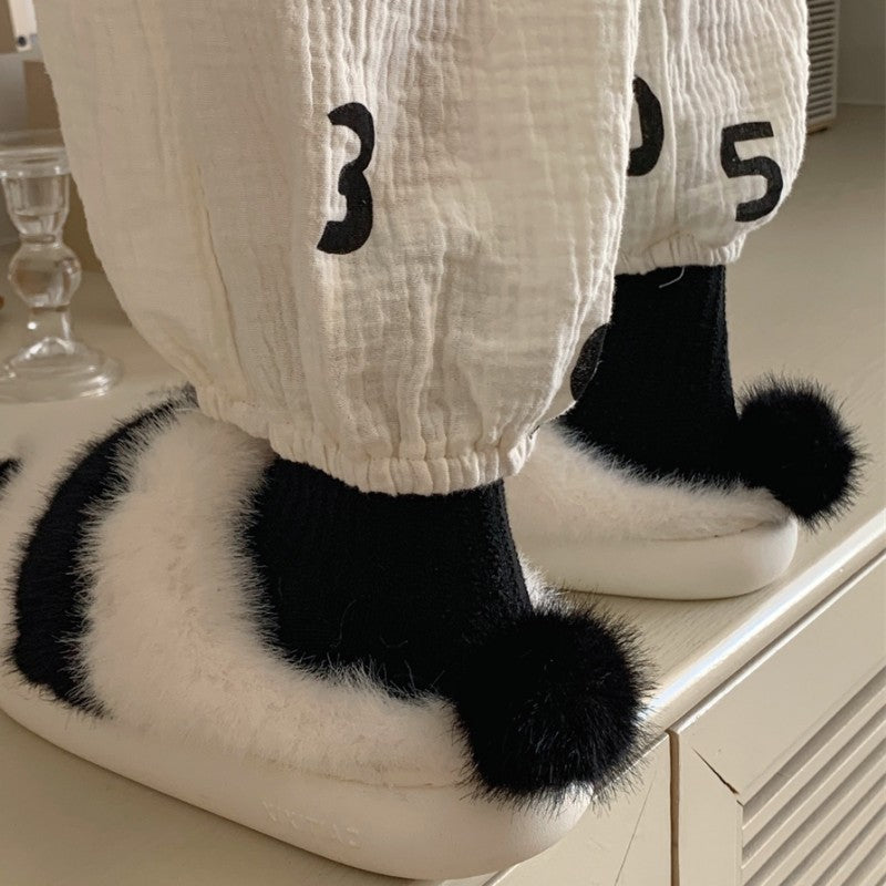 Panda cotton slippers  HA1342