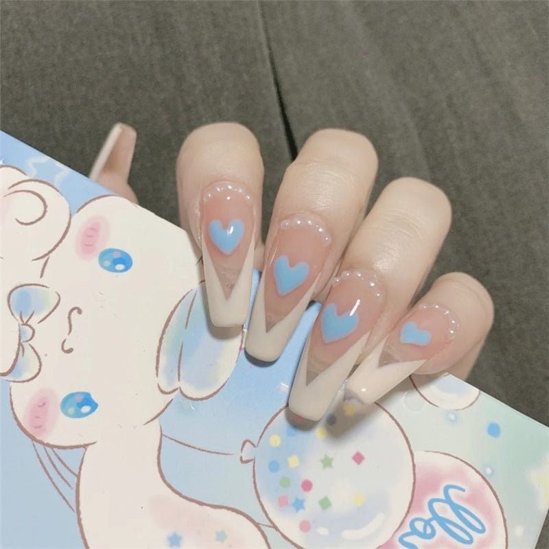 Love Pearl Nail Patch   HA0170