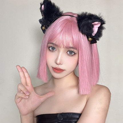 Color Bobo Bob Short Straight Wig   HA0894