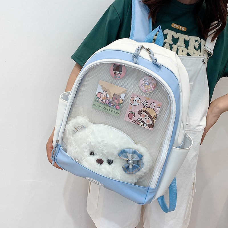 Cute and versatile large-capacity school bag HA0827